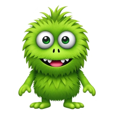 Puppet monster sticker
