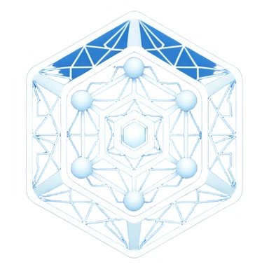 diffusion, llm, vlm관련 이모지를 만들건데 ai 네트워크느낌의 이모지 만들어 sticker