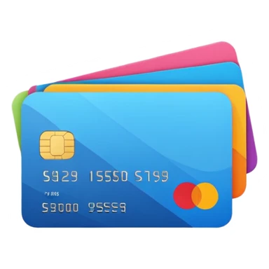 payment method flat style sticker