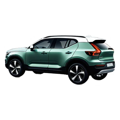 Greygreen Volvo XC40 sticker