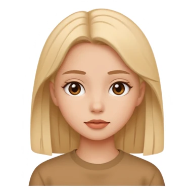 İt should give clean girl vibe it should be an emoji not a peope sticker