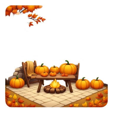 cozy autumn sticker