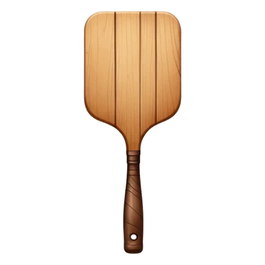 hand holding a paddle sticker