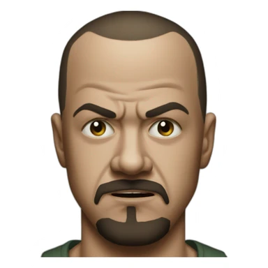 American history x angry sticker