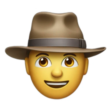 Chat avec un chapeau sticker