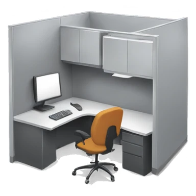 office cubicle sticker