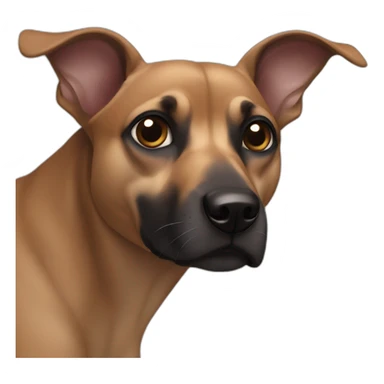 perro raza pincher negro sticker