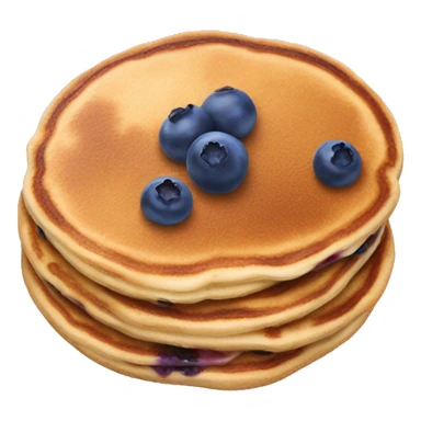 Blueberry pancakes  sticker