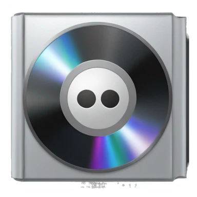 Retro dvd sticker
