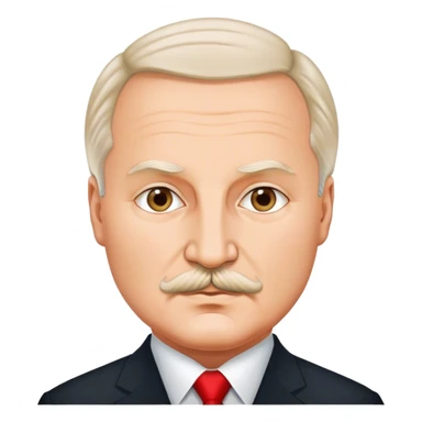 lukashenko photorealistic sticker