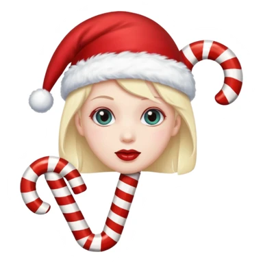 Michou avec un cand up sticker