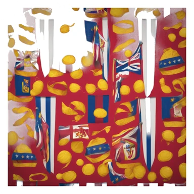 bandera carlista espanhola sticker