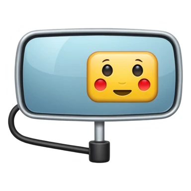 rear view mirror sticker