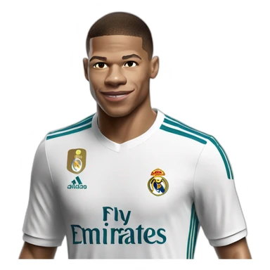 Mbappé Real Madrid  sticker