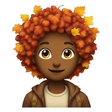 Heart of the autumn colors  sticker