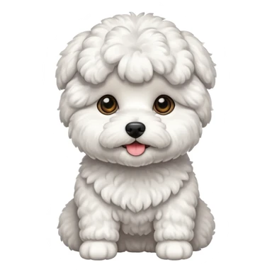 bichon sticker