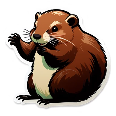 Beaver  sticker