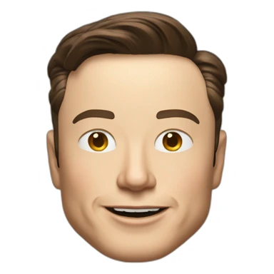 Elon Musk qui fait un doigt d’honneur sticker