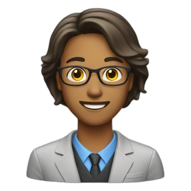 tv reporter doing a live sticker