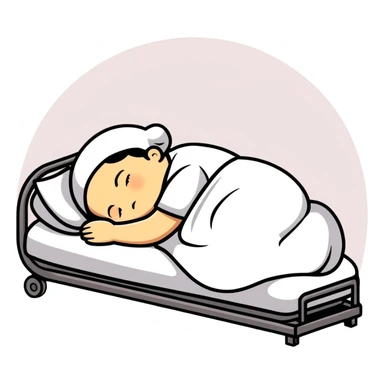 labour worker sleeping sticker