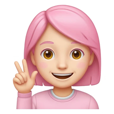 EMOJI EMPRENDIMIENTO ROSA PASTEL sticker