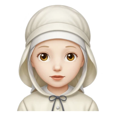 Witheret bonie sticker