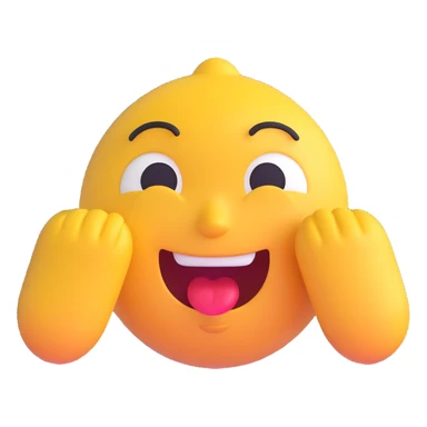 Loudly Crying Face emoji sticker