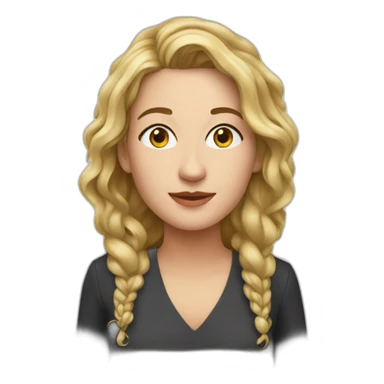 Evelyne déliât sticker