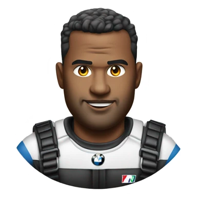 big man at bmw m5 sticker