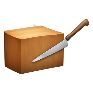 Chopping block sticker