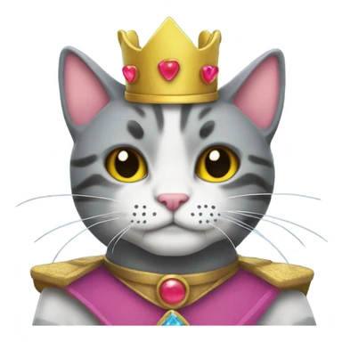 Nyan Cat King sticker