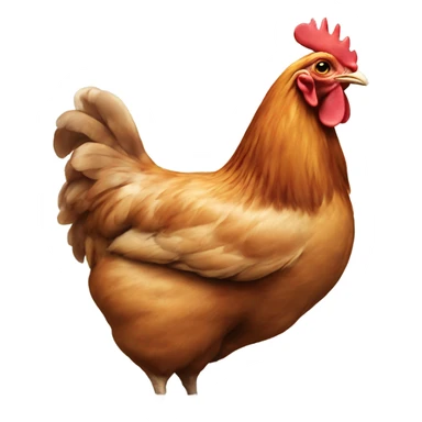 Chicken butt sticker