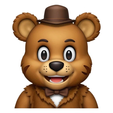 Freddy fazbear sticker