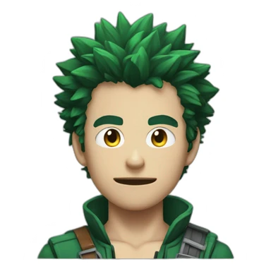 Vigilante deku sticker