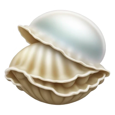 clam and pearl emoji  sticker
