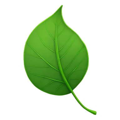 Leaf sticker