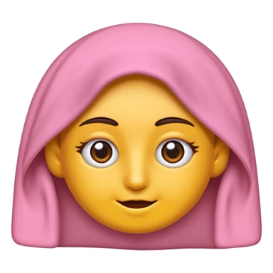 Kuş bakışından görünen üzerinde alev bulunan pembe bir mum çiz sticker