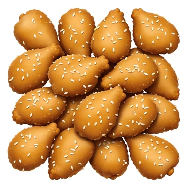 Sesame chicken sticker