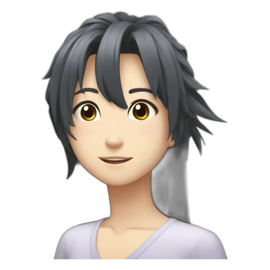 Anime ranmma shampoo sticker