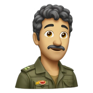 un comba de toupi sticker