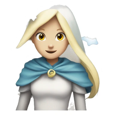 Fionna is that a ghost behind you? sticker