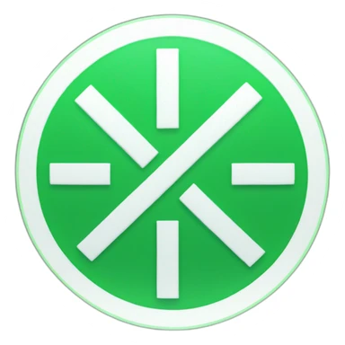 white plus symbol in a green circle sticker