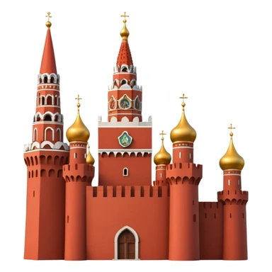 Red Tower Kremlin Moscow  sticker