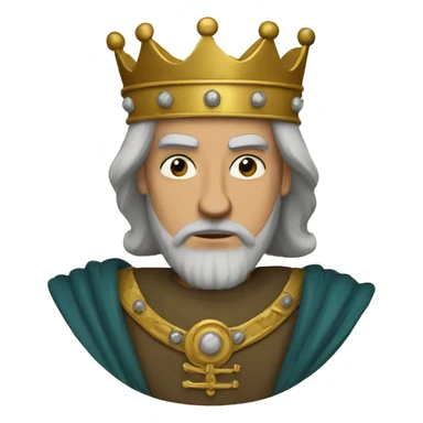 King Baldwin of Jerusalem  sticker