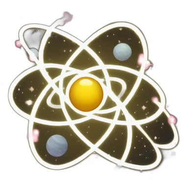 a particle photon 2 in orbit sticker