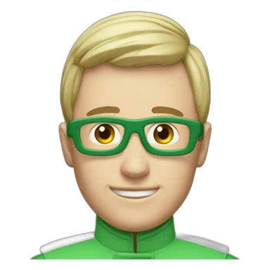 paul townend green jockey sticker
