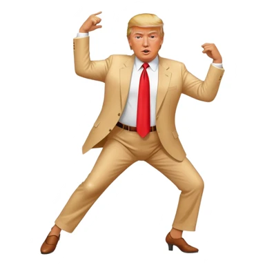 Donald Trump Dancing sticker