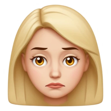emoji femme vexée  sticker