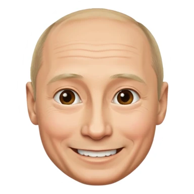 Emoji of Vladimir Putin sticker