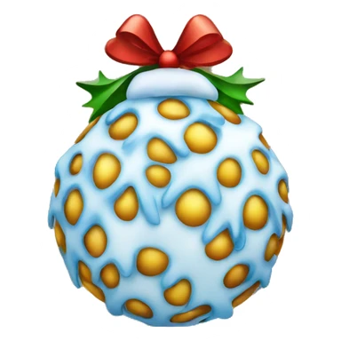 Christmas decoration sticker